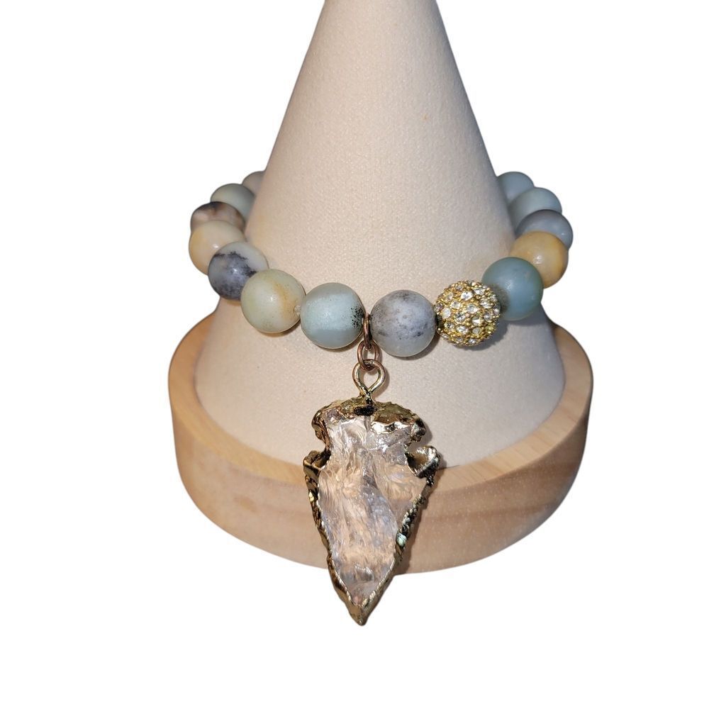 Jasper Collection Solar Bracelet.